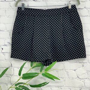 Forever 21 Black w/ White Aztec Pattern Shorts